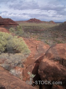 Desert rock cliff.