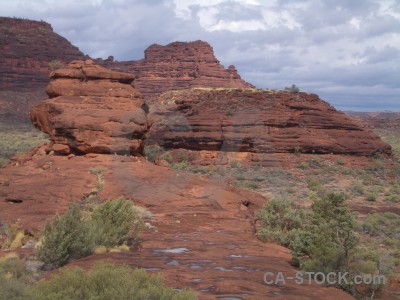 Desert rock cliff.