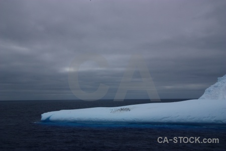 Drake passage antarctica cruise sky cloud iceberg.