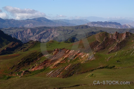 Escoipe mountain valley landscape argentina.