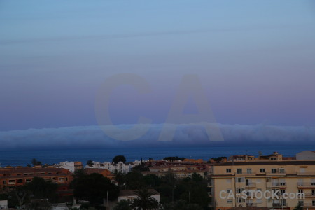 Europe cloud sky javea spain.