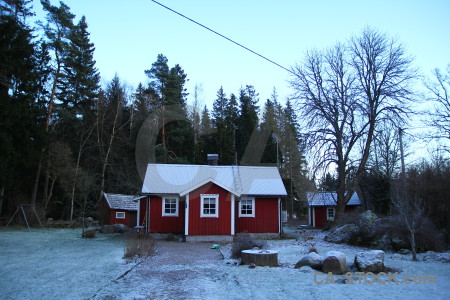 Europe frost house sweden karlskrona.