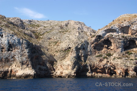 Europe javea cliff sea rock.