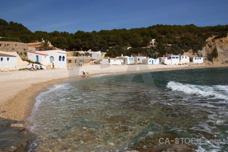 Europe javea sea spain blue.