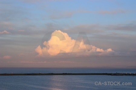 Europe sea cloud sky cardiff.