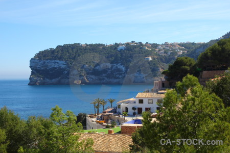 Europe spain green sea javea.