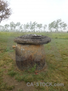 Fungus jar rock phonsavan stone.