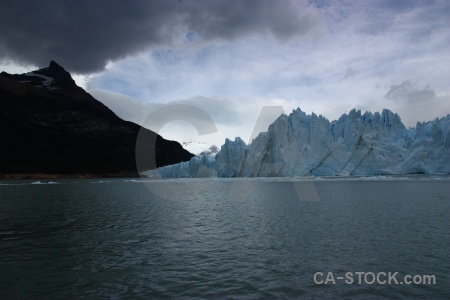 Glacier lake argentino argentina lago water.