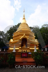 Gold buddhist buddhism asia temple.