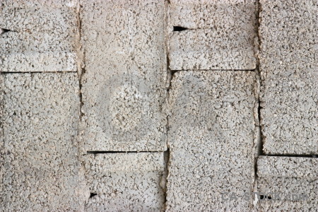 Gray brick texture.