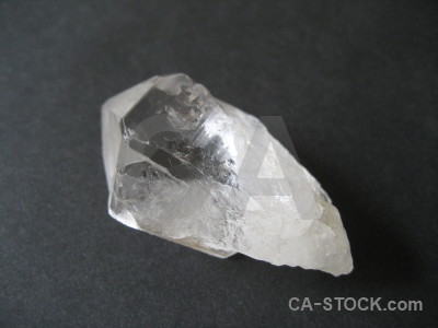 Gray object crystal.