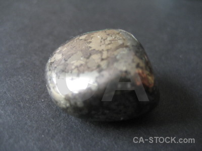 Gray object stone polished.
