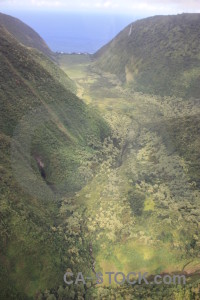 Green landscape mountain.