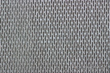 Grill metal grid texture gray.