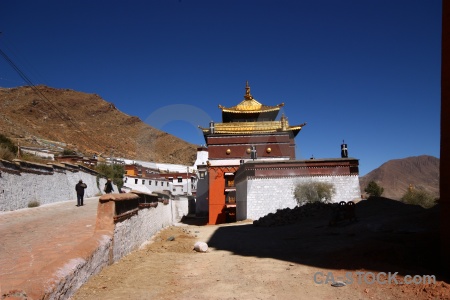 Hill east asia sky china tibet.
