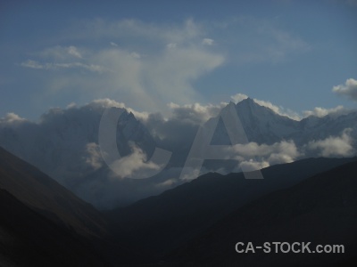 Himalayan altitude cloud tibet mountain.