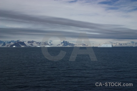 Iceberg bellingshausen sea cloud marguerite bay south pole.