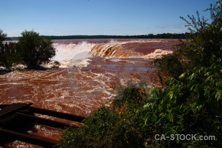 Iguacu falls iguassu river iguazu garganta del diablo.