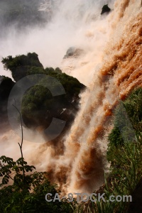 Iguacu falls unesco river iguazu south america.
