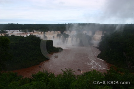 Iguazu falls tree iguassu spray unesco.