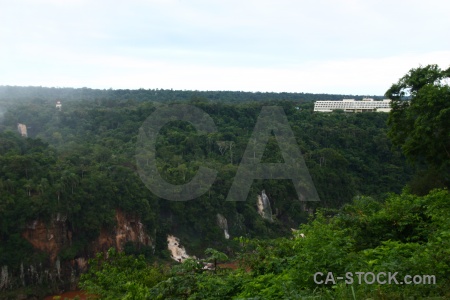 Iguazu river waterfall cloud iguassu falls iguacu.