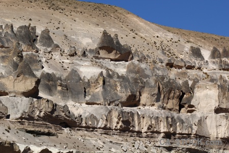 Imata stone forest rock formation peru mountain.