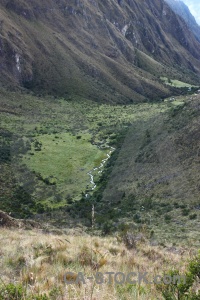 Inca altitude llulluchapampa river peru inca trail.