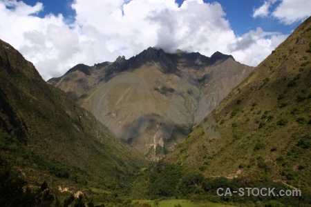 Inca cloud sky inca trail south america.