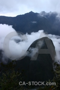 Inca south america sky fog machu picchu.