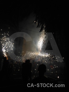 Javea firework spain fiesta correfocs.