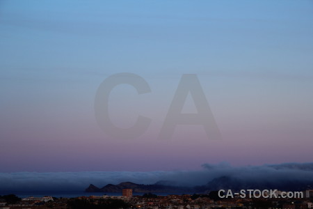 Javea sky europe cloud spain.