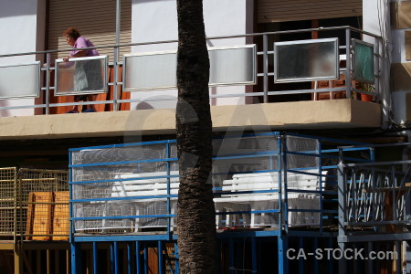 Javea spain europe blue person.