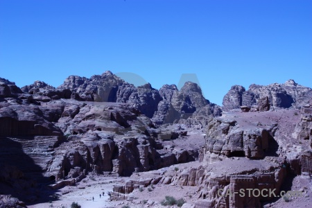 Jordan middle east cliff landscape rock.