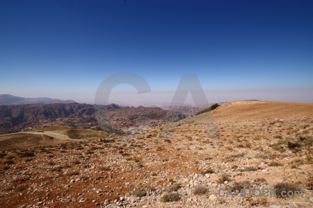 Jordan mountain sky asia landscape.