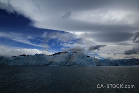 Lake argentina perito moreno patagonia sky.