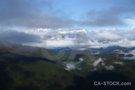 Landscape altitude mountain inca trail peru.