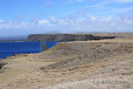 Landscape desert blue.