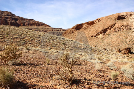 Landscape desert mountain rock brown.