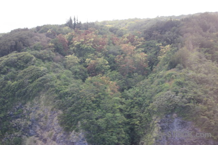 Landscape gray white mountain.