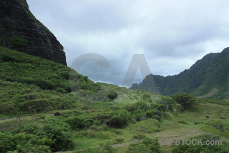 Landscape mountain green.