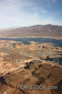 Landscape rock water desert mountain.