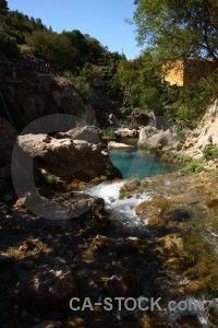Les fonts de lalgar river waterfall europe algar.