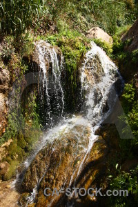Les fonts de lalgar waterfall spain green algar.