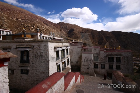 Lhasa altitude asia monastery hill.