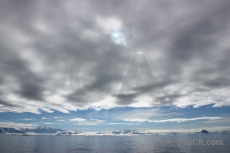 Marguerite bay antarctic peninsula snow sky south pole.