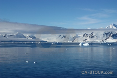 Marguerite bay snow south pole antarctic peninsula cloud.