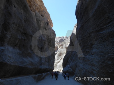 Middle east asia canyon unesco path.