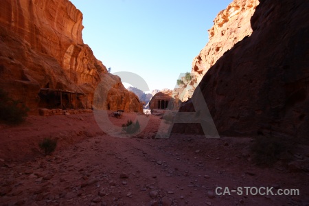 Middle east historic petra rock asia.