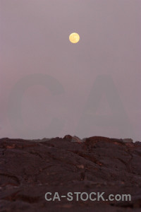 Moon landscape volcanic.