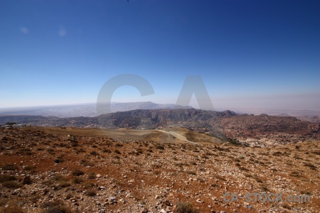 Mountain desert asia middle east jordan.